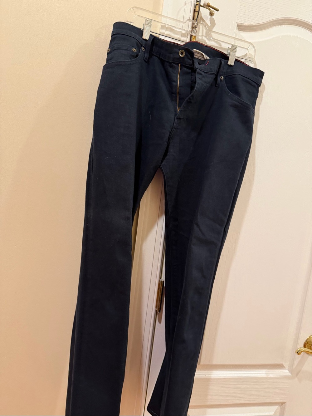 Raleigh Denim Men's Slim Fit Navy Jeans size 33/30